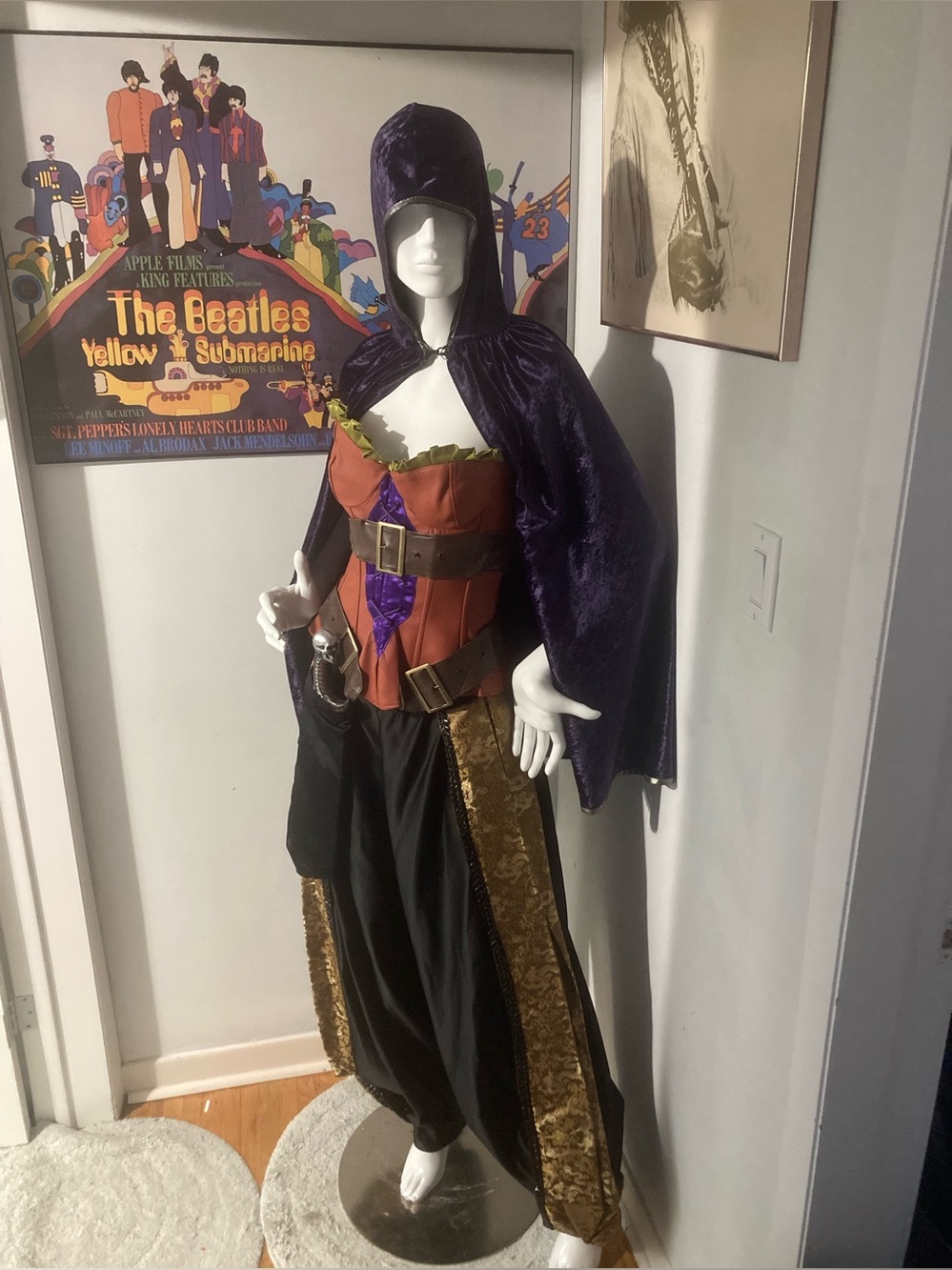 Rogue Assassin Cosplay / Halloween 4pc Costume Youth/Petite Adult